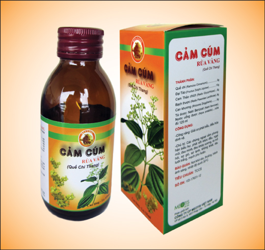 Cảm Cúm Rùa Vàng